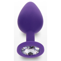 ANAL PLAY TOYJOY Plug Bijou Diamond Booty M 7 x 3.5cm Violet
